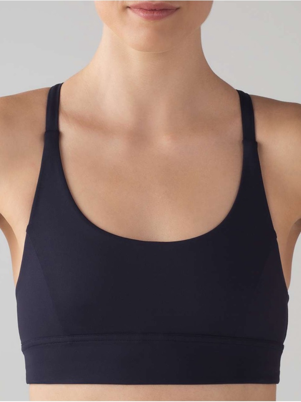 Lululemon Navy Train Times Bra